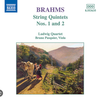BRAHMS - Ludwig Quartet - Quintette à cordes n°1 en fa majeur op.88